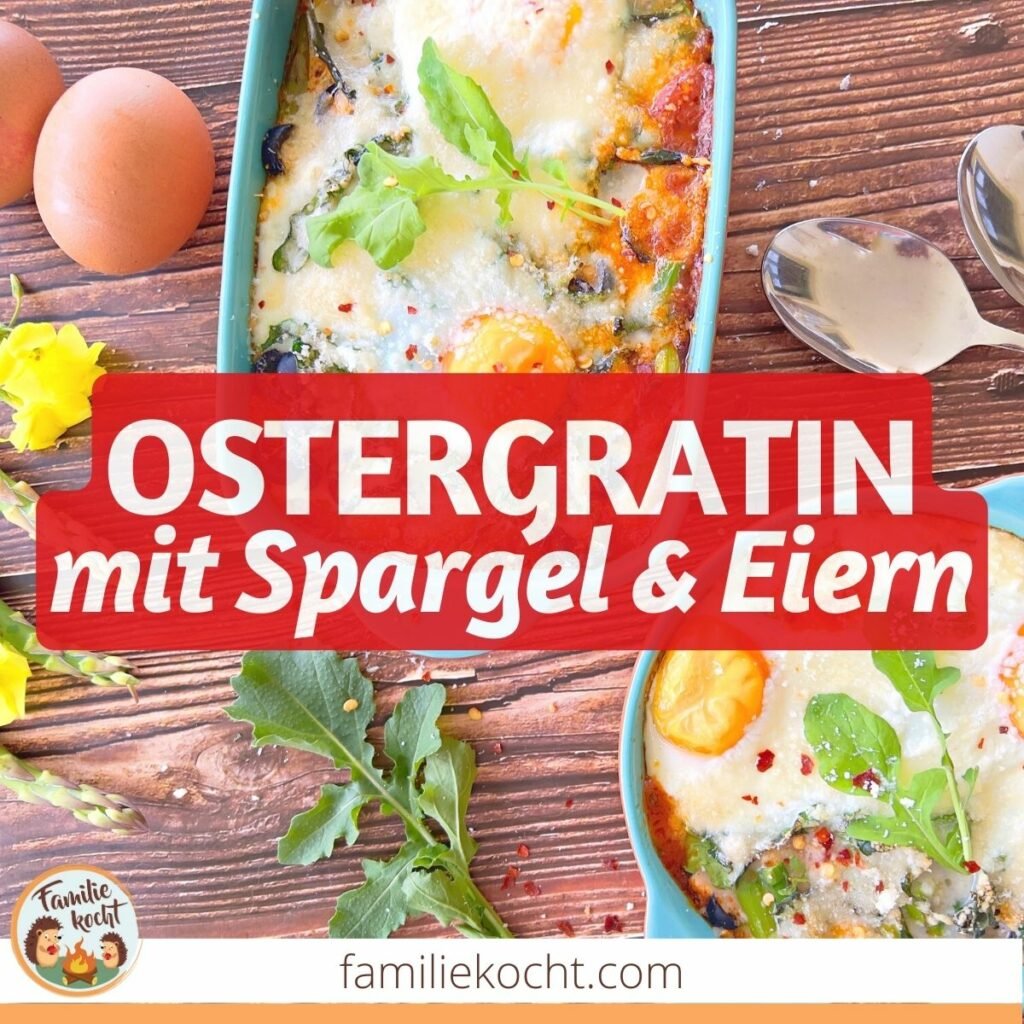 Ostergratin mit Spargel und Eiern