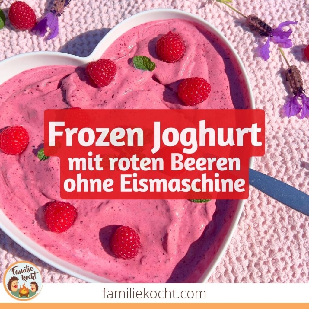 Frozen Joghurt ohne Eismaschine