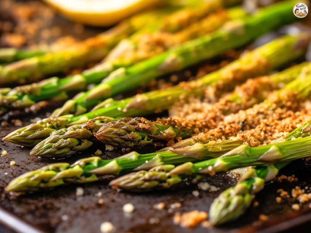 Grüner Spargel Rezept vom Blech