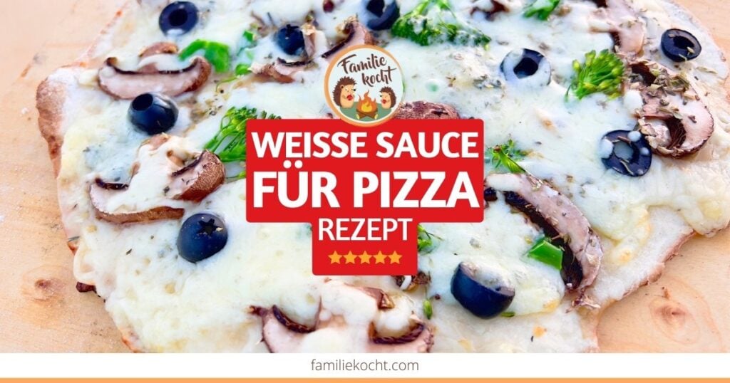 Weiße Soße für Pizza OG