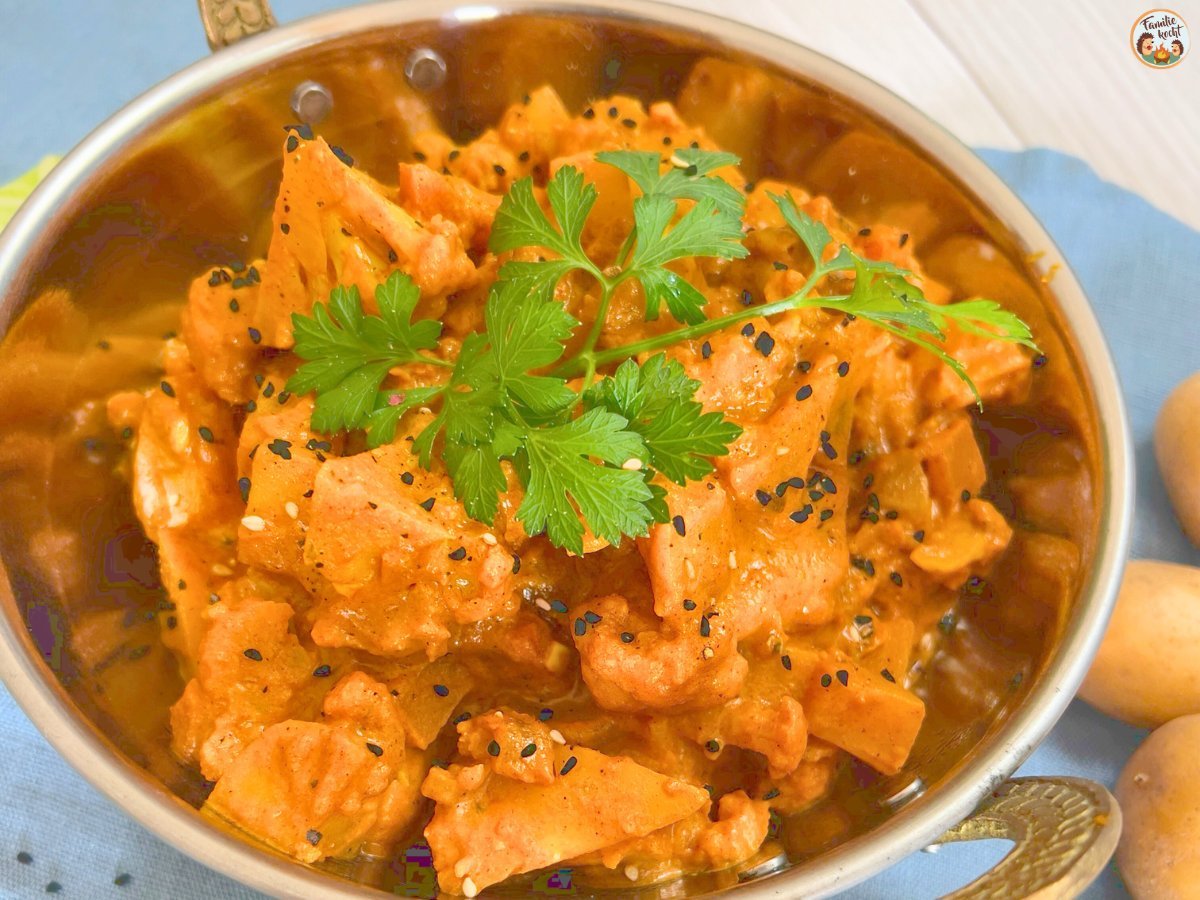 Aloo Gobi - indisches Kartoffel-Blumenkohl Curry