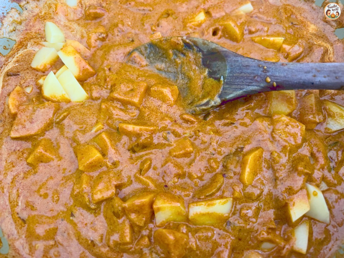 Aloo Gobi - indisches Kartoffel-Blumenkohl Curry