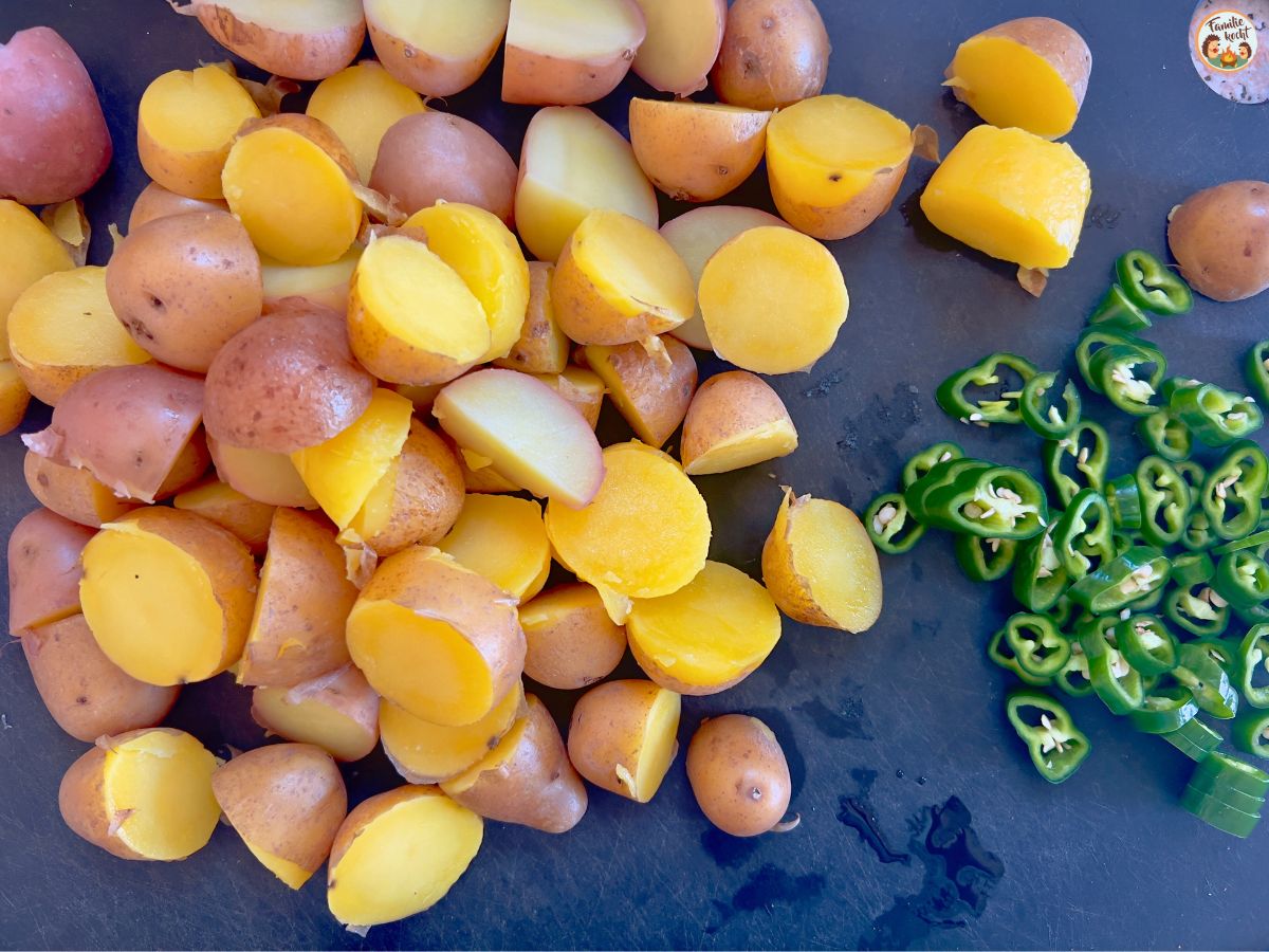 Aloo Jeera - Pellkartoffeln mit Kreuzkümmel-Twist • Familie kocht