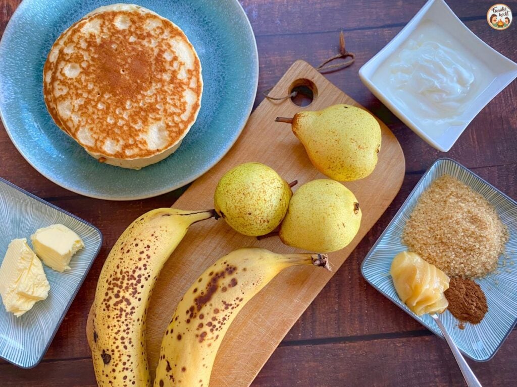 Festliche Pancakes Zutaten